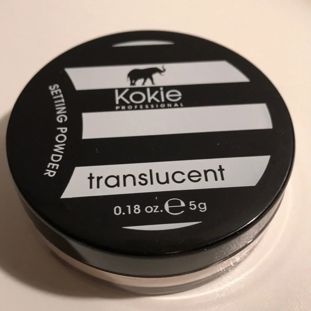 Kokie Professional Loose Setting Translucent Powder NEW